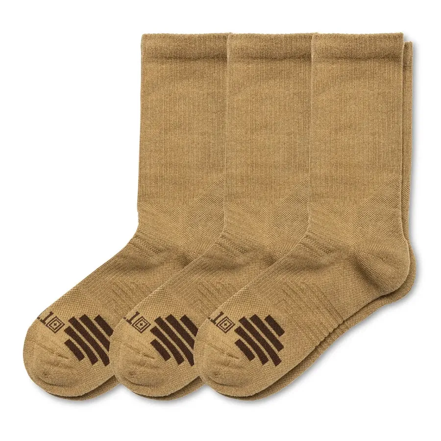5.11 Tactical Duty Ready Plus Crew Socks Pack of 3