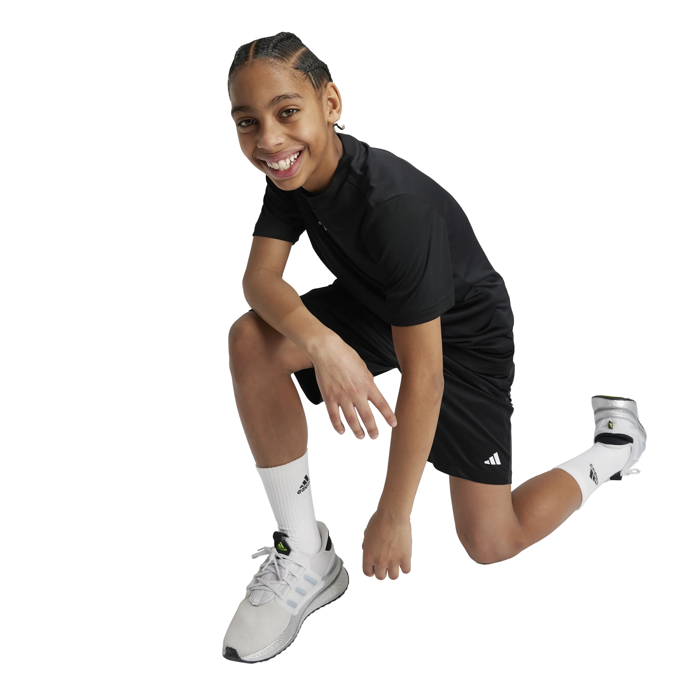 adidas Train Essentials Logo Regular Fit Kids Shorts