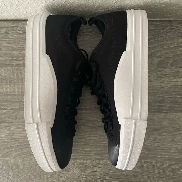 Adidas Y3 Yuben Low Black White Sneakers Shoes Size Mens 7.5