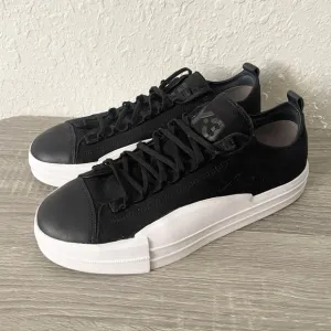Adidas Y3 Yuben Low Black White Sneakers Shoes Size Mens 7.5