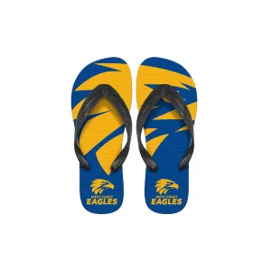 AFL THONGS WEST COAST EAGLES