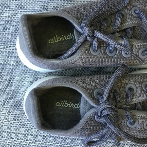 ALLBIRDS Tree Runners Sneakers Gray Size 7