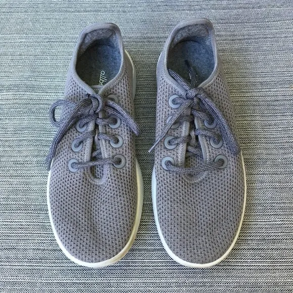 ALLBIRDS Tree Runners Sneakers Gray Size 7