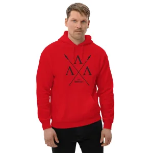 Alpha Trigram Hoodie - Red