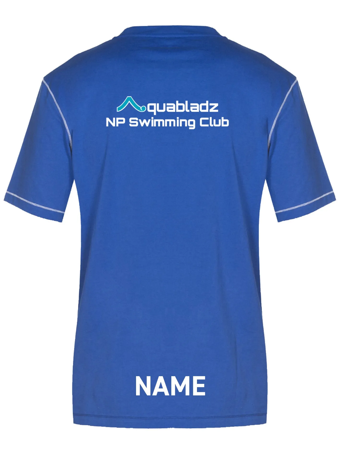 Aquabladz Unisex Panel T-Shirt - Royal