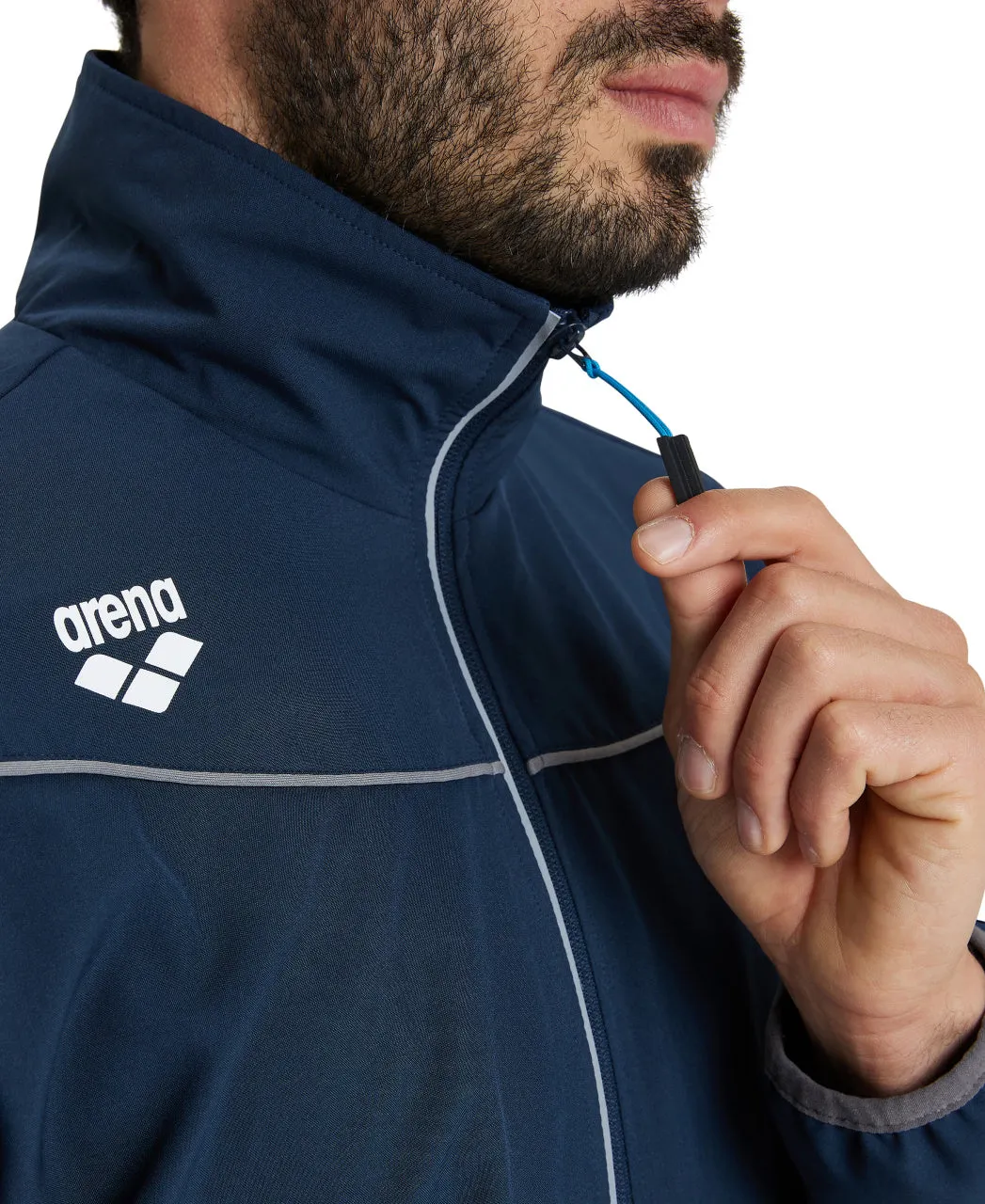 Arena Team Unisex Panel Jacket - Navy