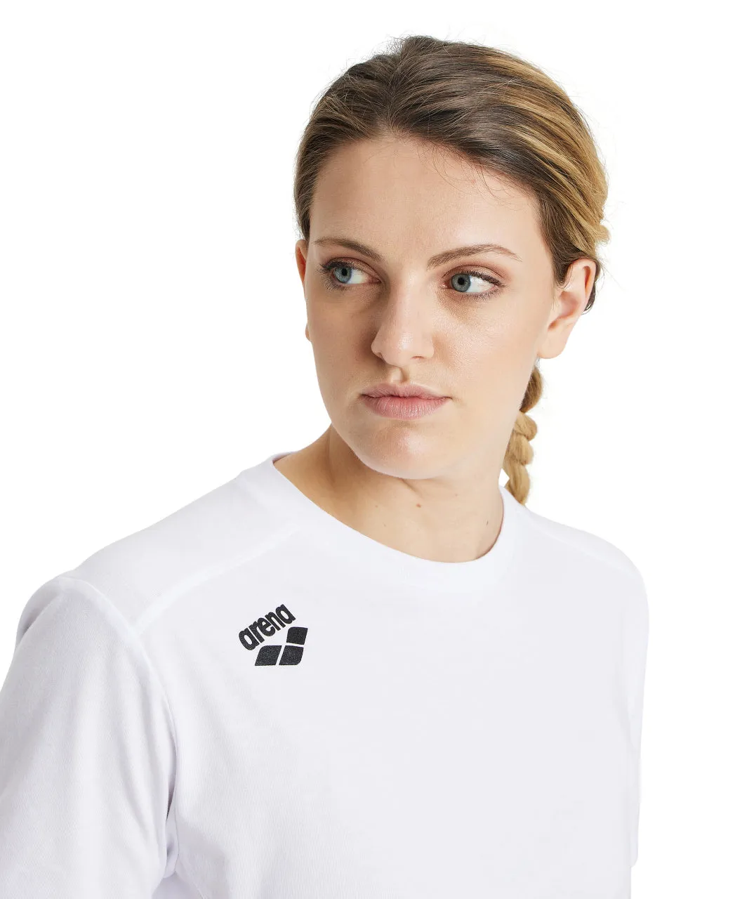 Arena Team Unisex Panel T-Shirt - White