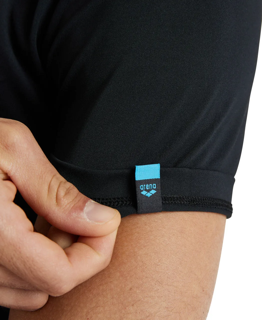 Arena Team Unisex Solid Polo Shirt - Black