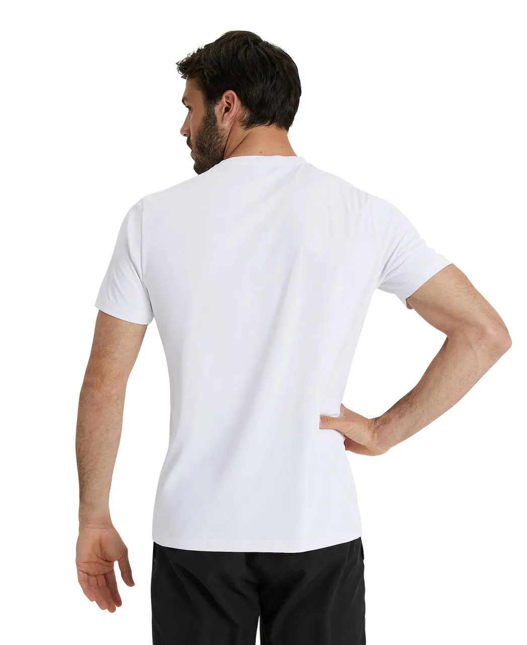 Arena Team Unisex Solid T-Shirt - White
