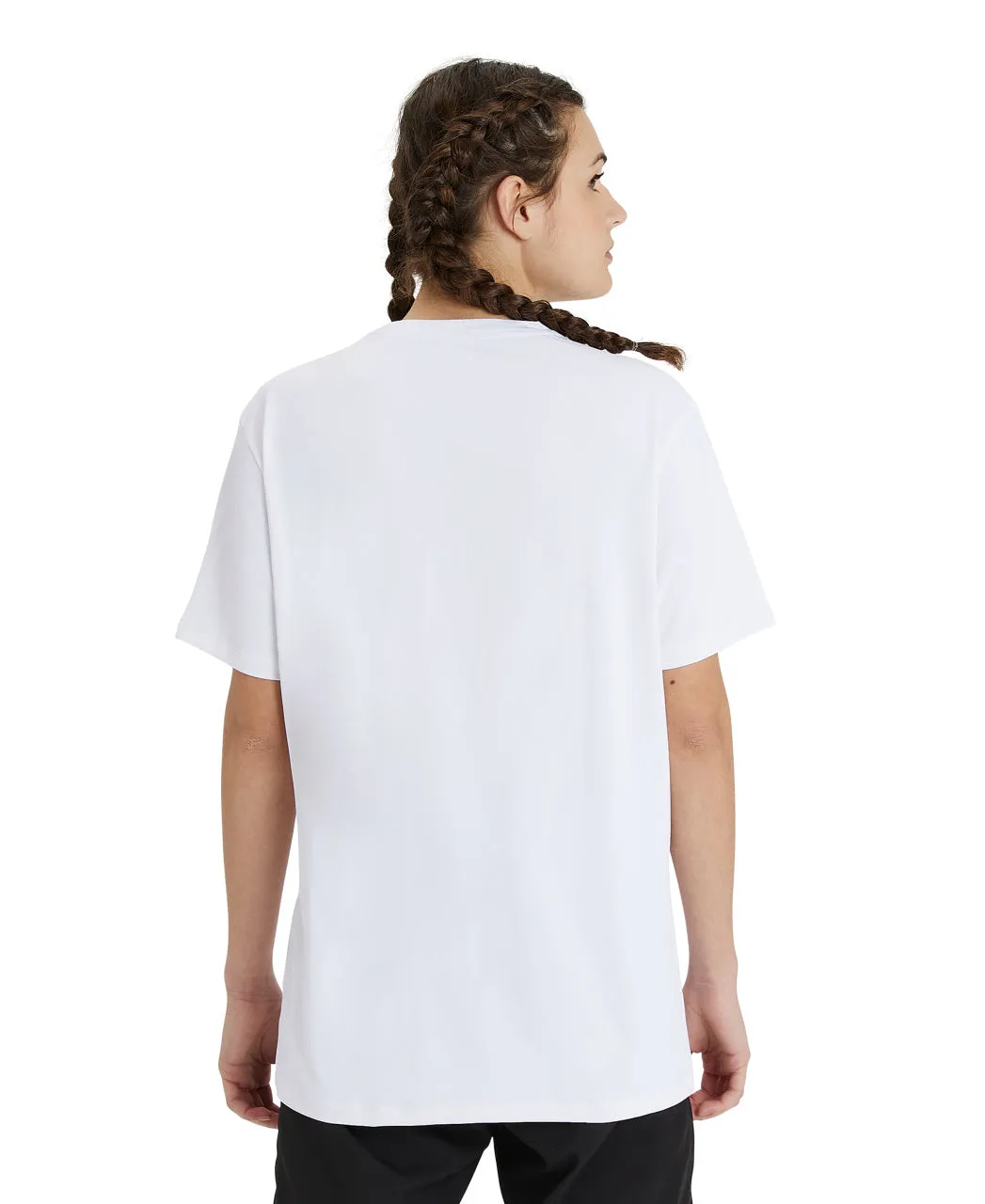 Arena Team Unisex Solid T-Shirt - White