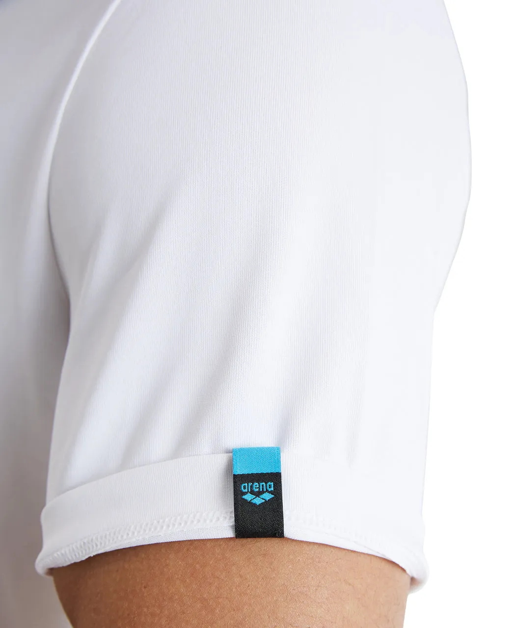 Arena Team Unisex Solid T-Shirt - White