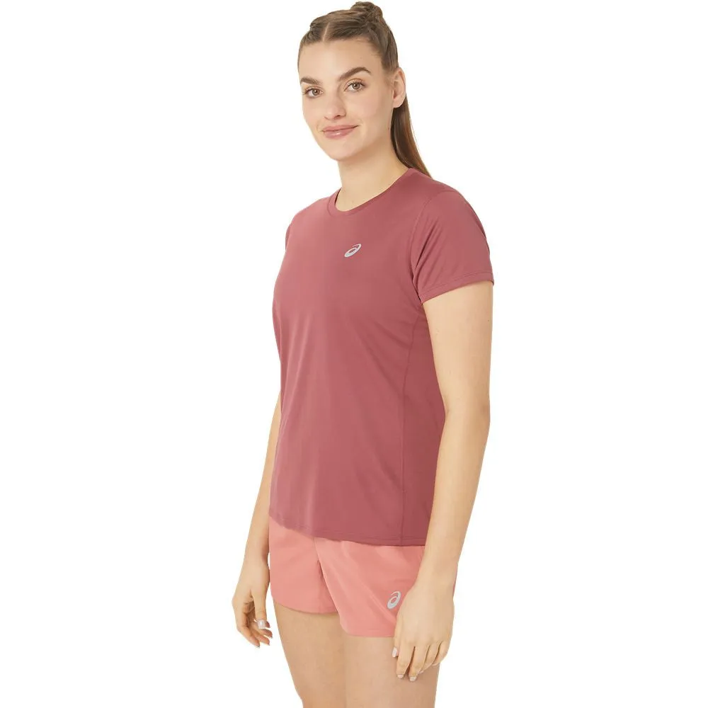 ASICS Womens Silver Short Sleeve Tee