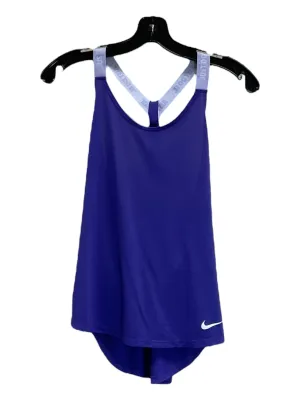 Athletic Tank Top By Nike  Size: Xs