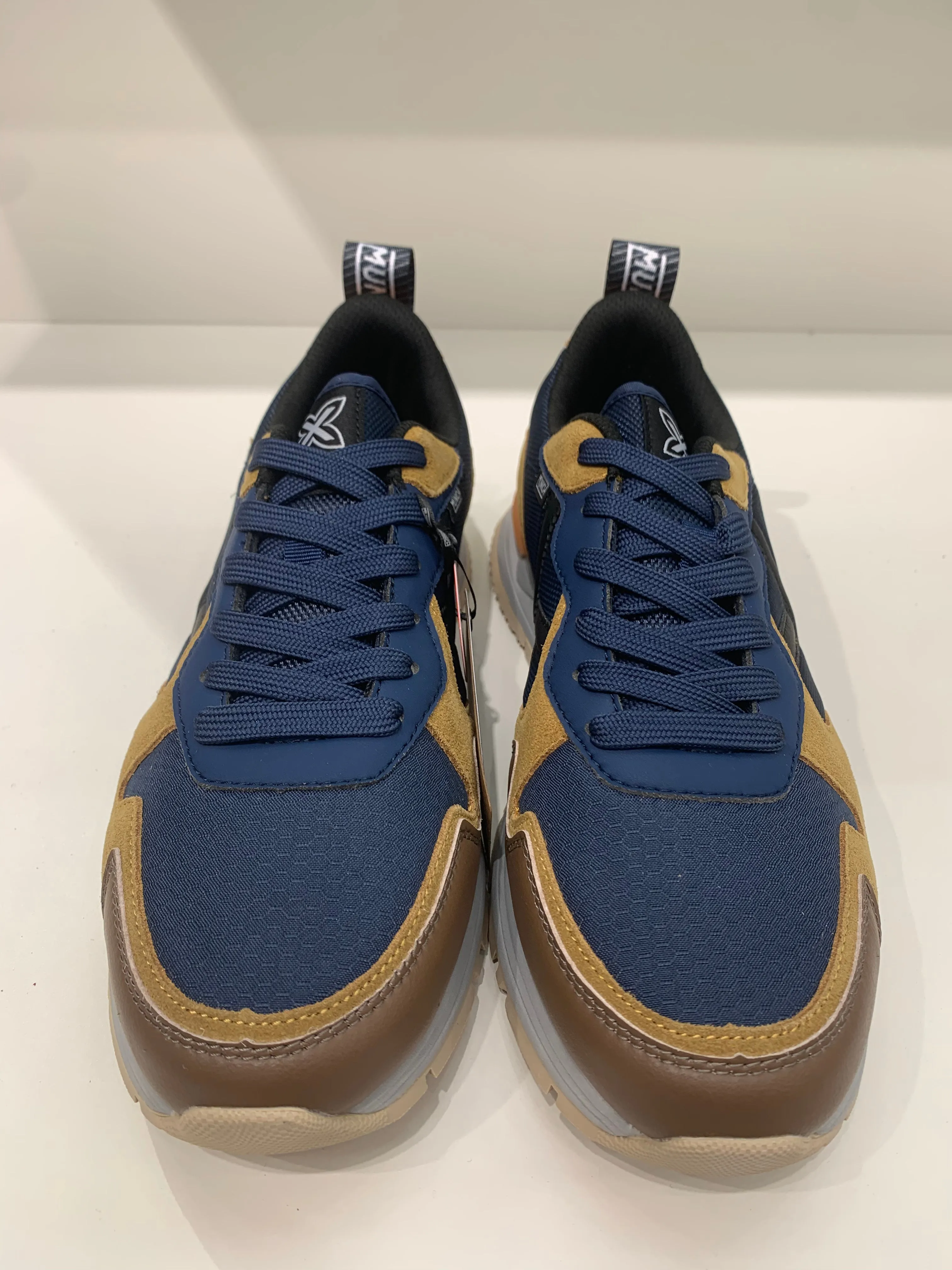 AVENUE 10 NAVY MUSTARD