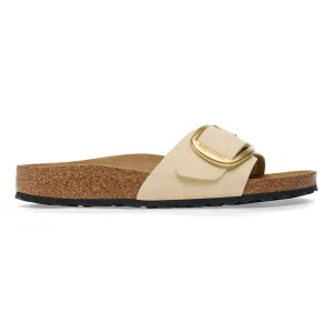 BIRKENSTOCK- MADRID BIG BUCKLE NUBUCK LEATHER SANDAL