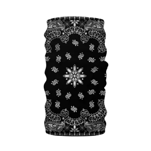 Black Classic Bandana Neck Warmer Morf Scarf
