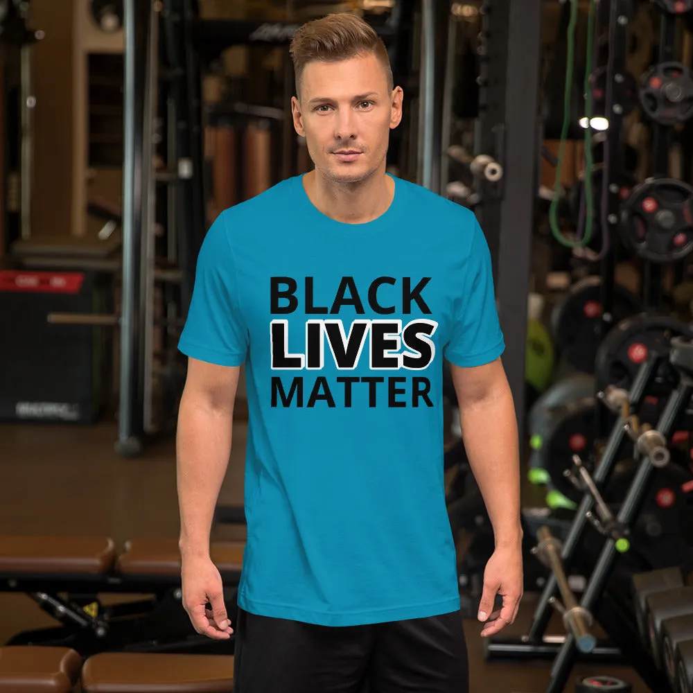 Black Lives Matter Shirt BLM Men's Women's Cotton Short Sleeve T-Shirt Unisex