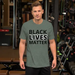 Black Lives Matter Shirt BLM Men's Women's Cotton Short Sleeve T-Shirt Unisex