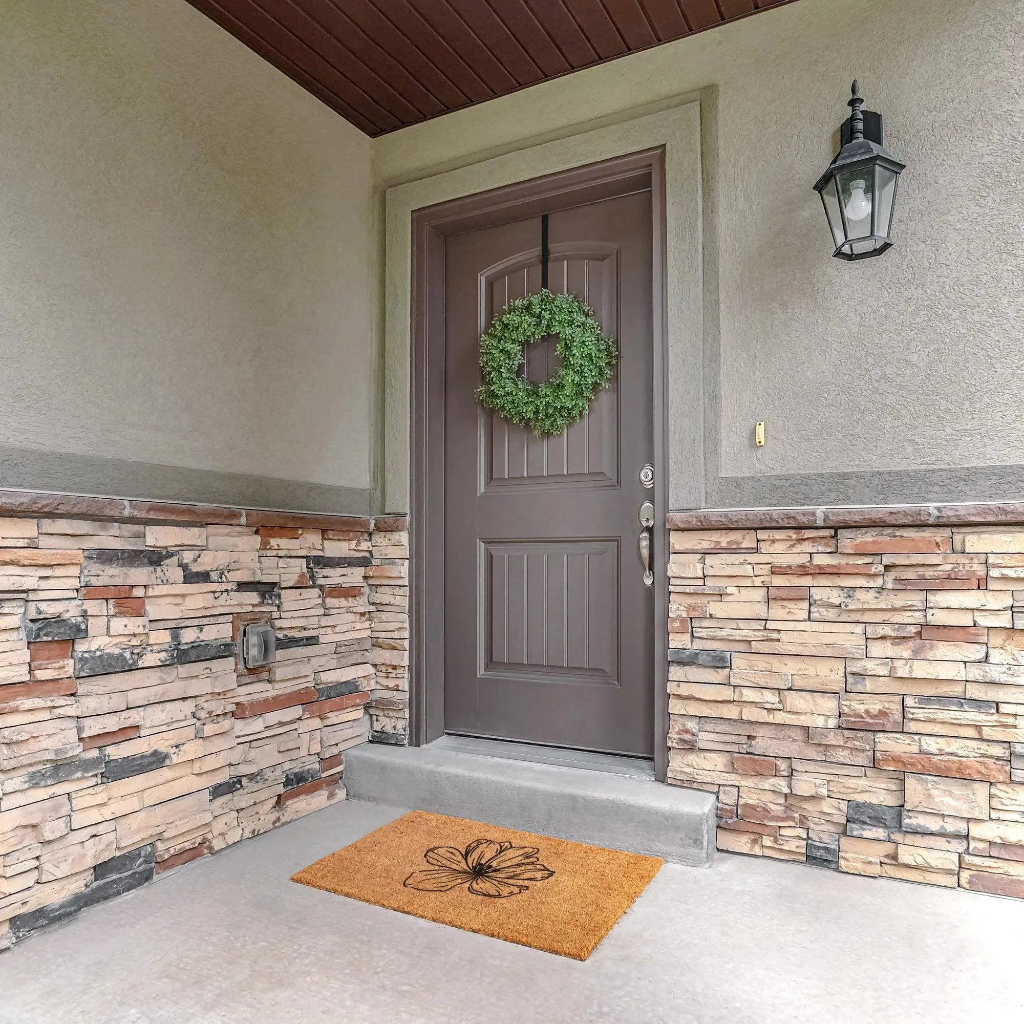 Blooming Rose Door Mat