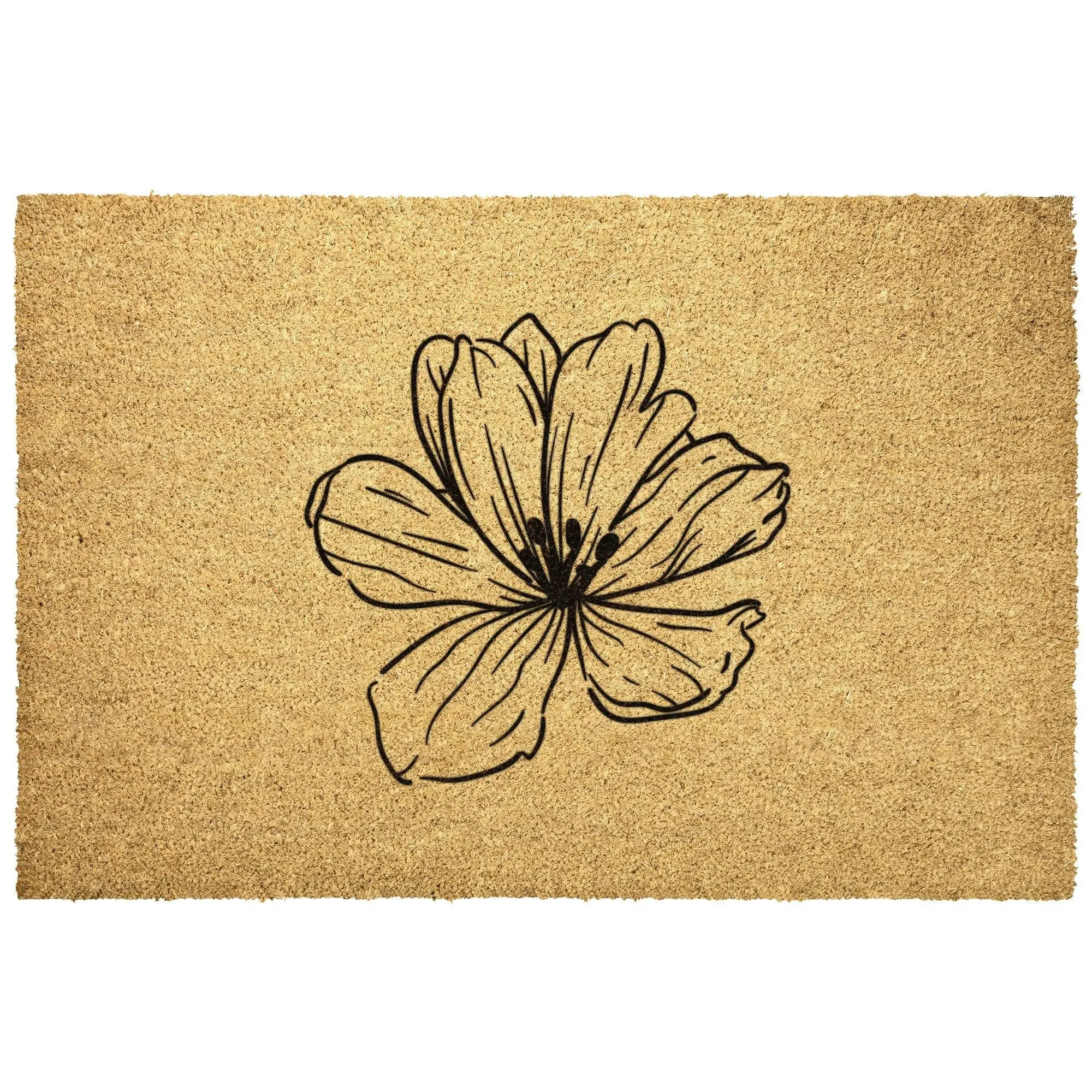 Blooming Rose Door Mat