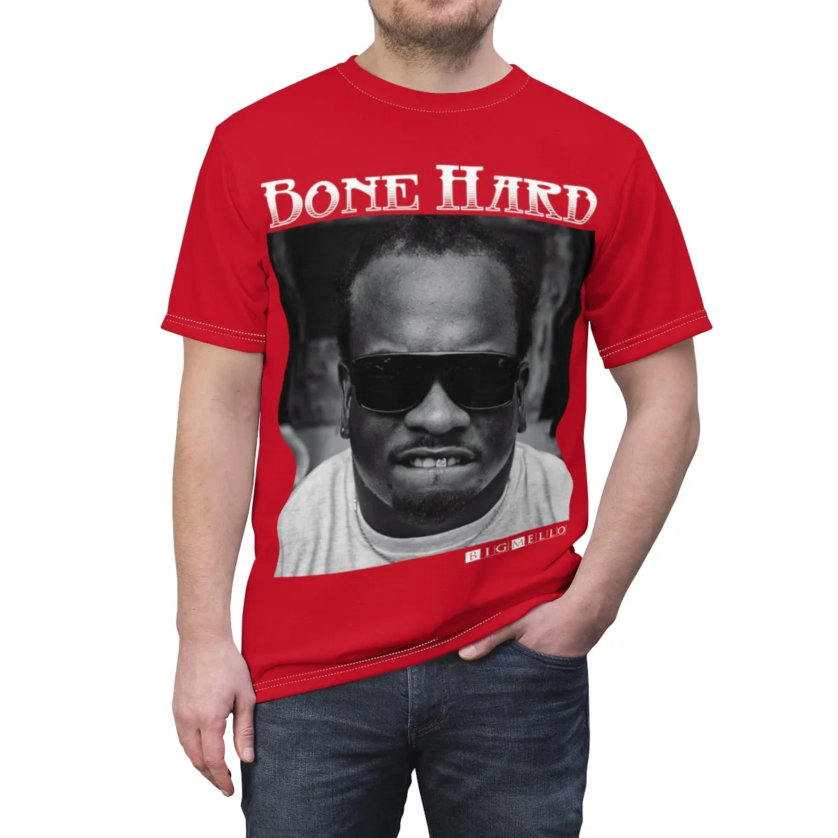 Bone Hard Big Mello TShirt (Red)