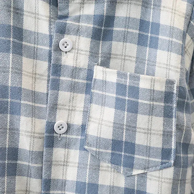 Boys & Girls Cotton Checkered Clothes Shirt