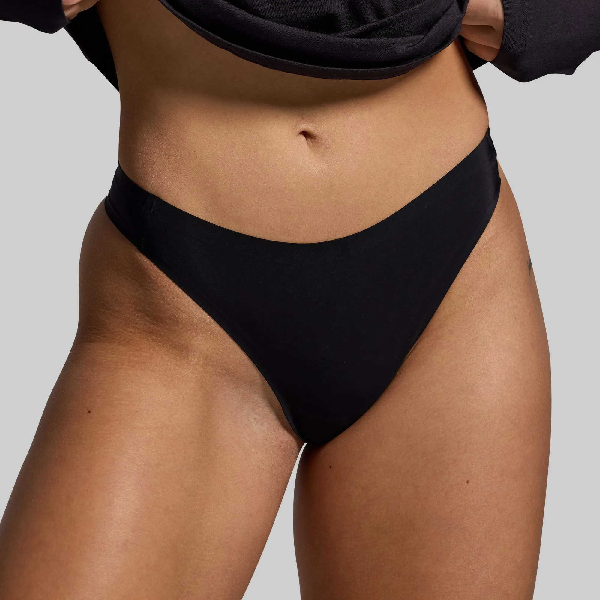 BP Seamless Thong 3-Pack (Black)