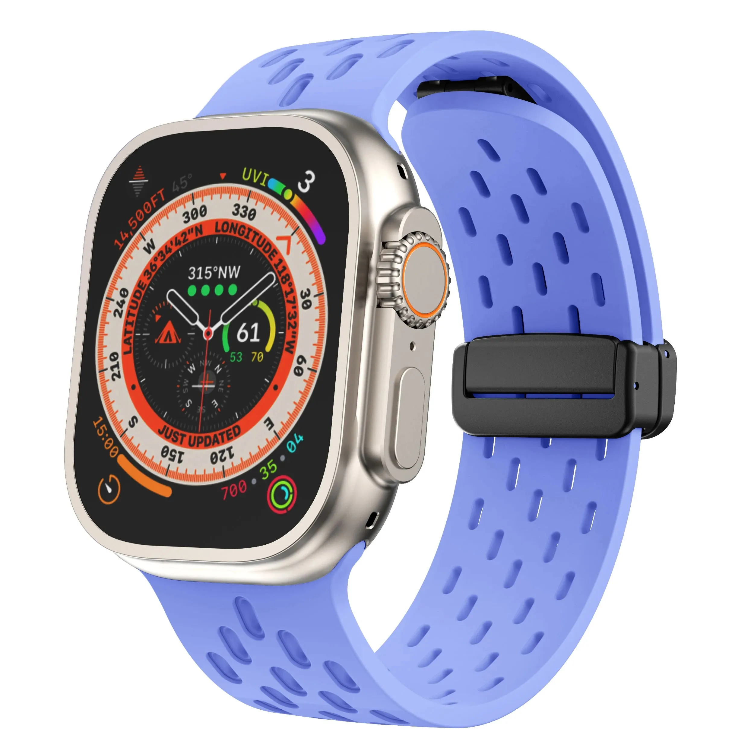 Breathable Silicon Magnetic Clasp Bands
