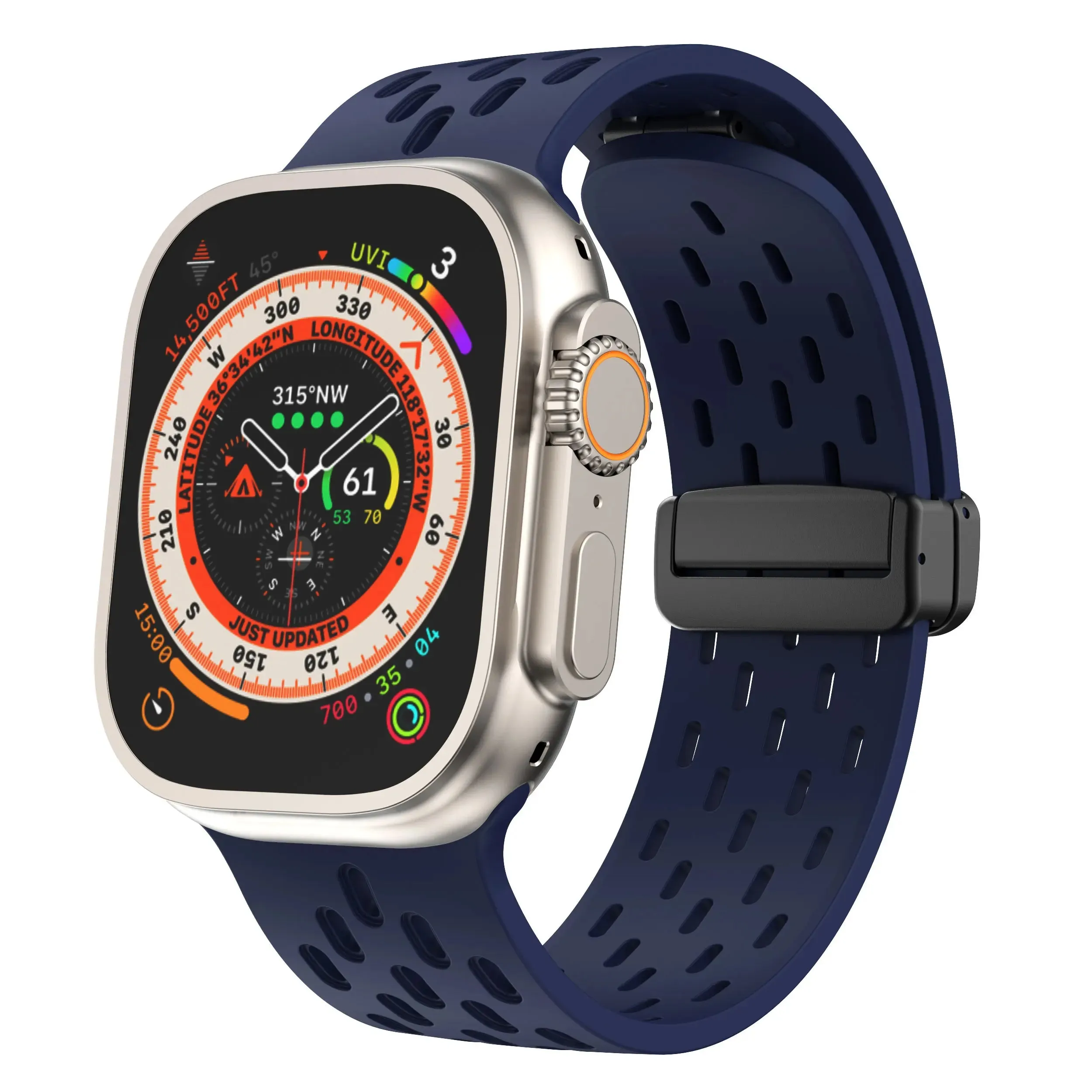 Breathable Silicon Magnetic Clasp Bands