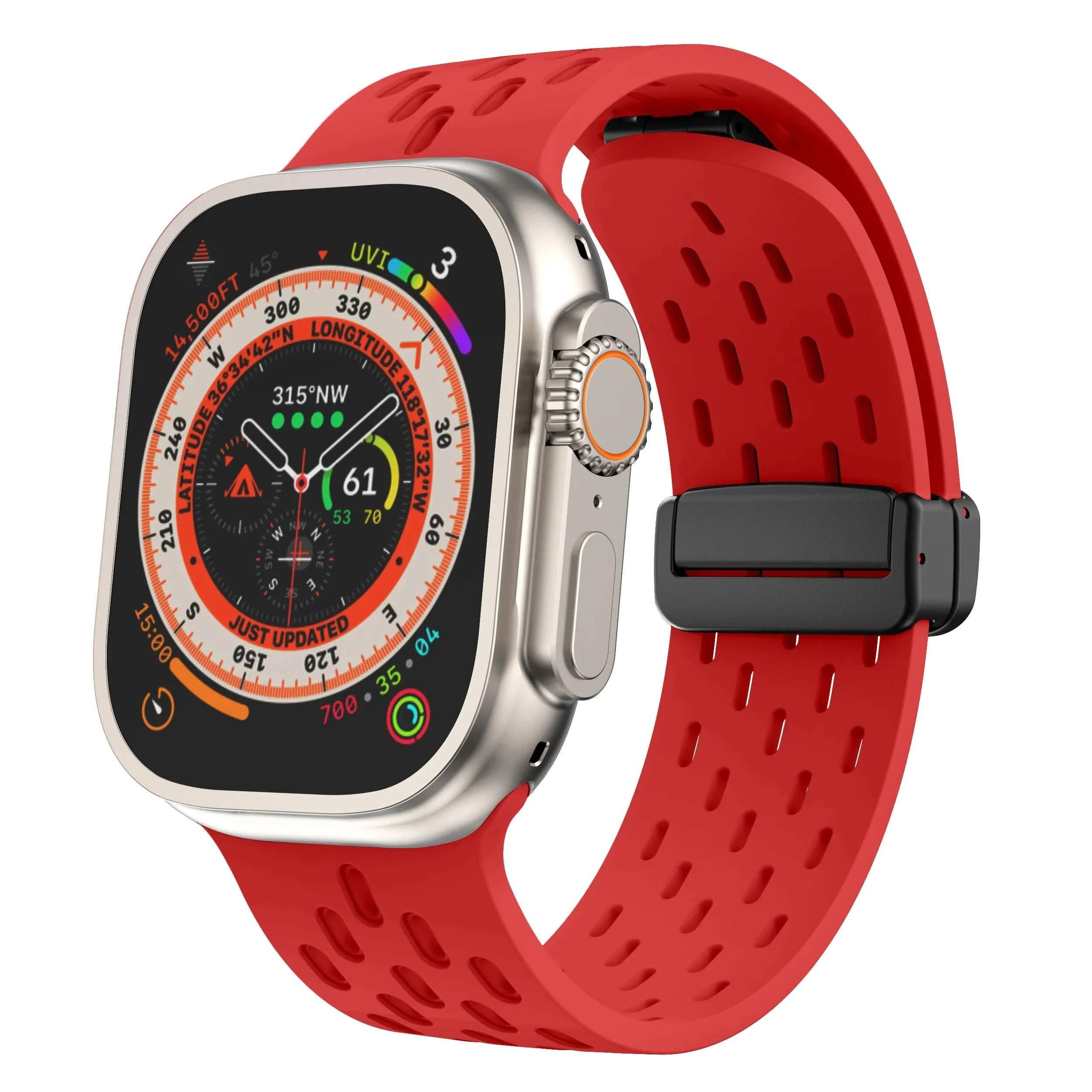 Breathable Silicon Magnetic Clasp Bands