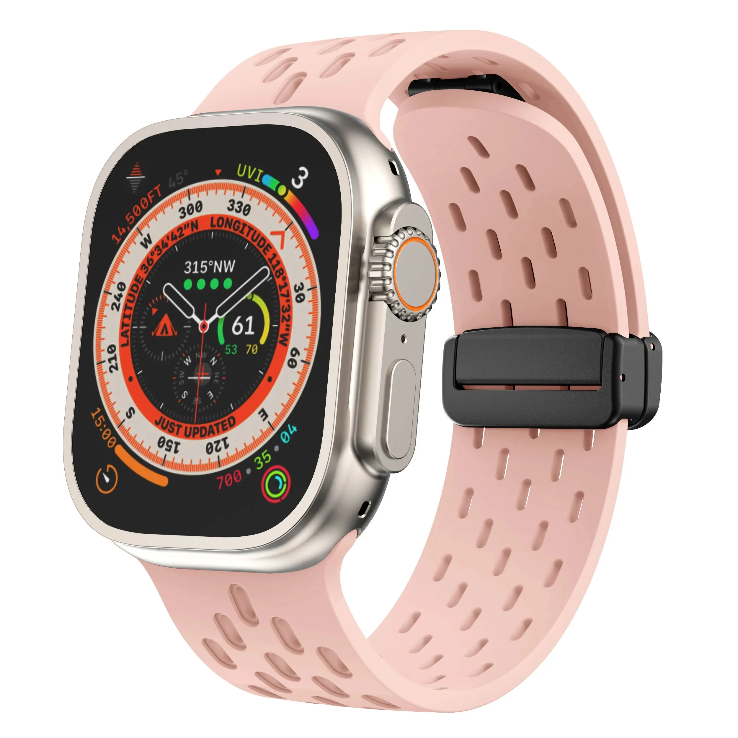 Breathable Silicon Magnetic Clasp Bands