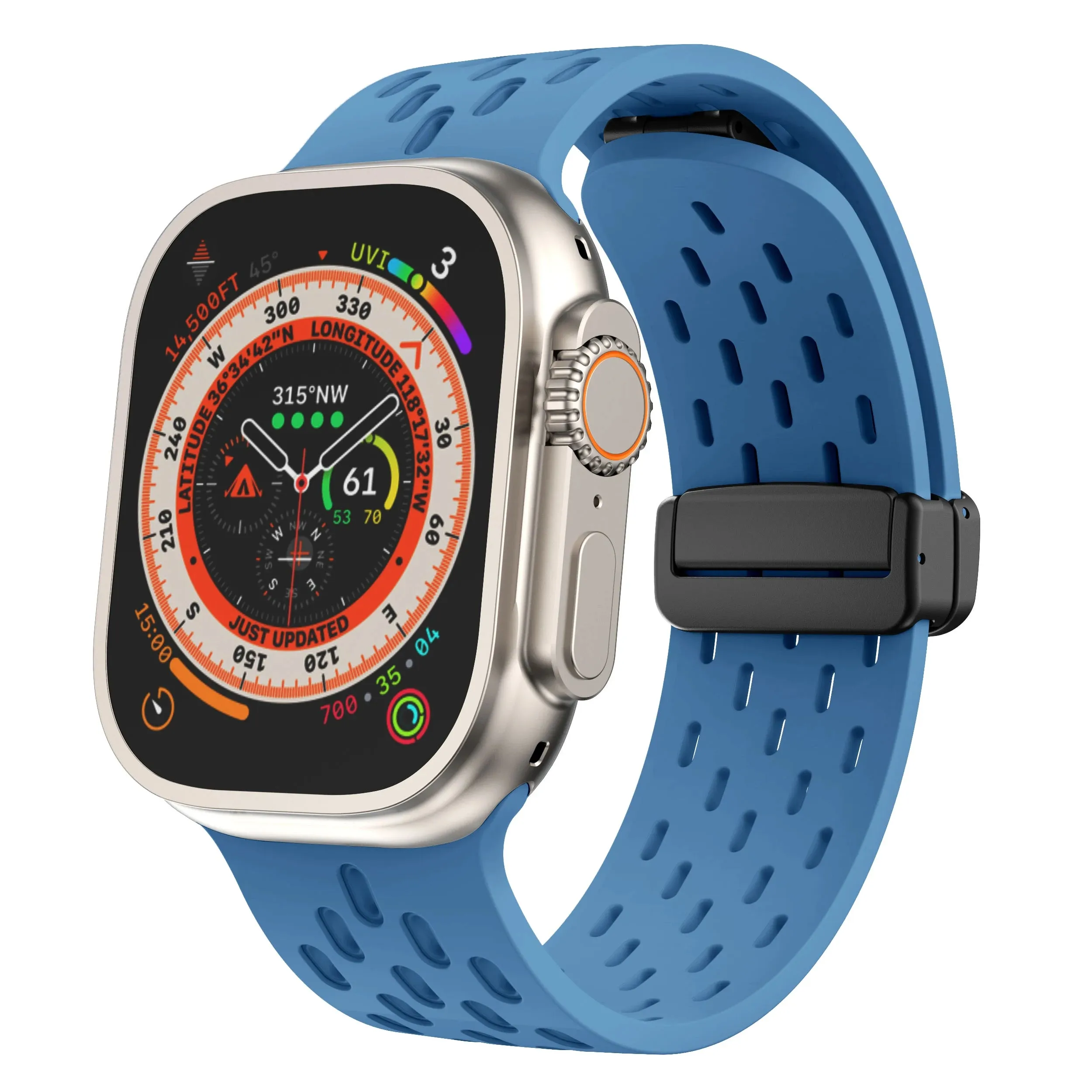Breathable Silicon Magnetic Clasp Bands