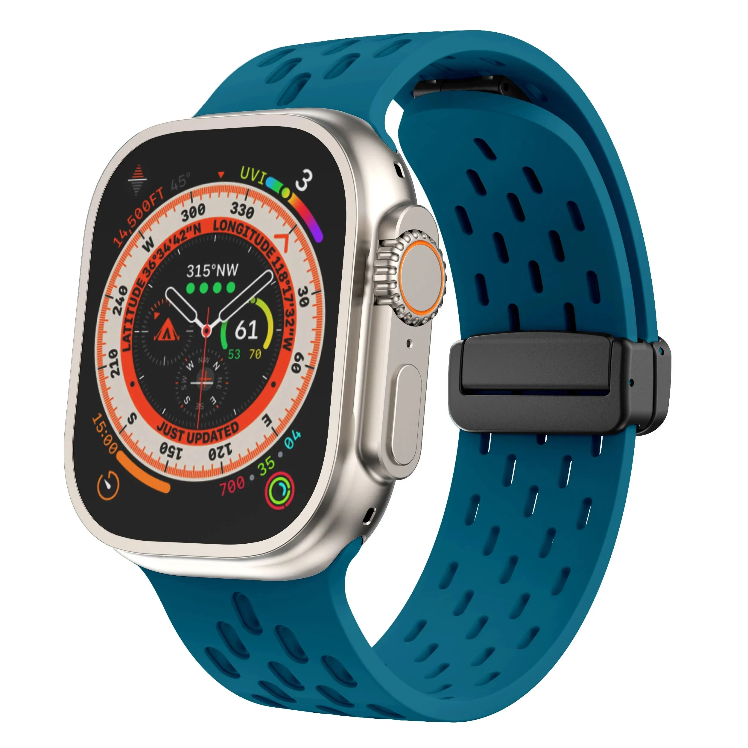Breathable Silicon Magnetic Clasp Bands