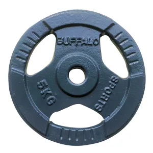 Buffalo Sports 5kg Tri-Grip Weight Plate
