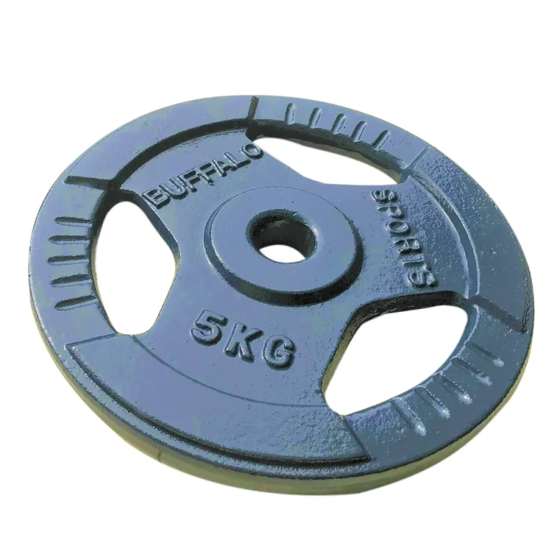 Buffalo Sports 5kg Tri-Grip Weight Plate