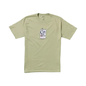 Captain Fun 120Z Short Sleeve Tee - Light Army