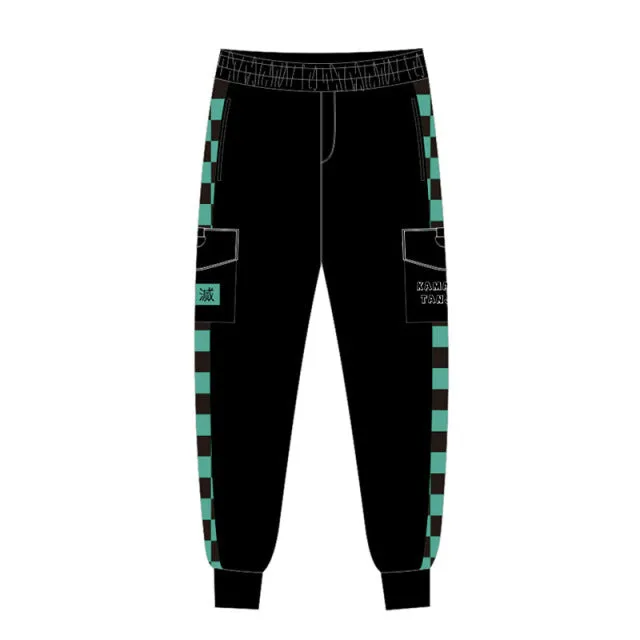 Casual Cartoon Kamado Sweatpants..