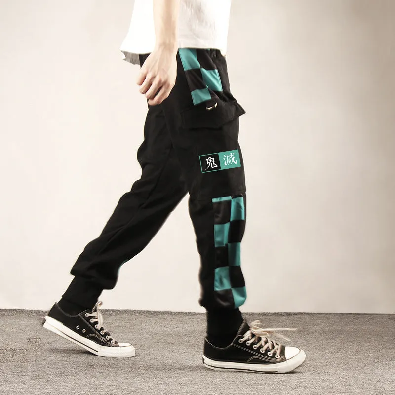 Casual Cartoon Kamado Sweatpants..