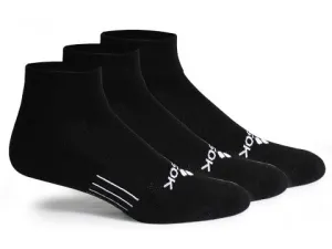 CF2 Cushion Qtr Black (3 pair pack)