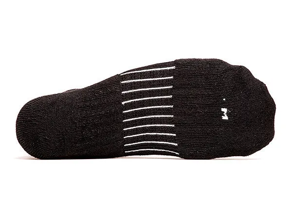 CF2 Cushion Qtr Black (3 pair pack)