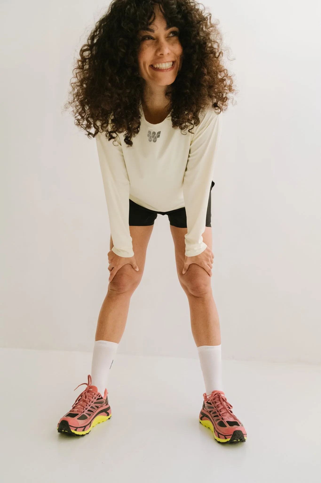 Chaussettes de running rose - Brandy
