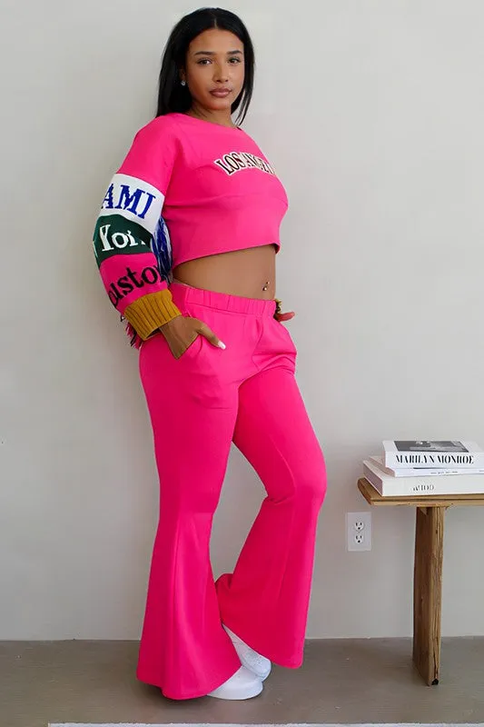 City lounge wear set