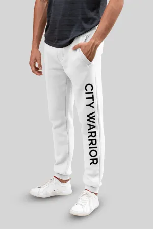 City Warrior White Jogger