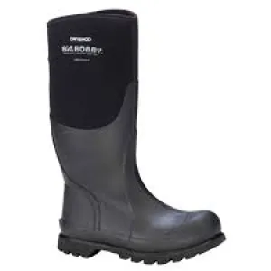 CLBBB-MH-BK-7-Black Boot Dry Shod "Big Bobby" Hi Mens