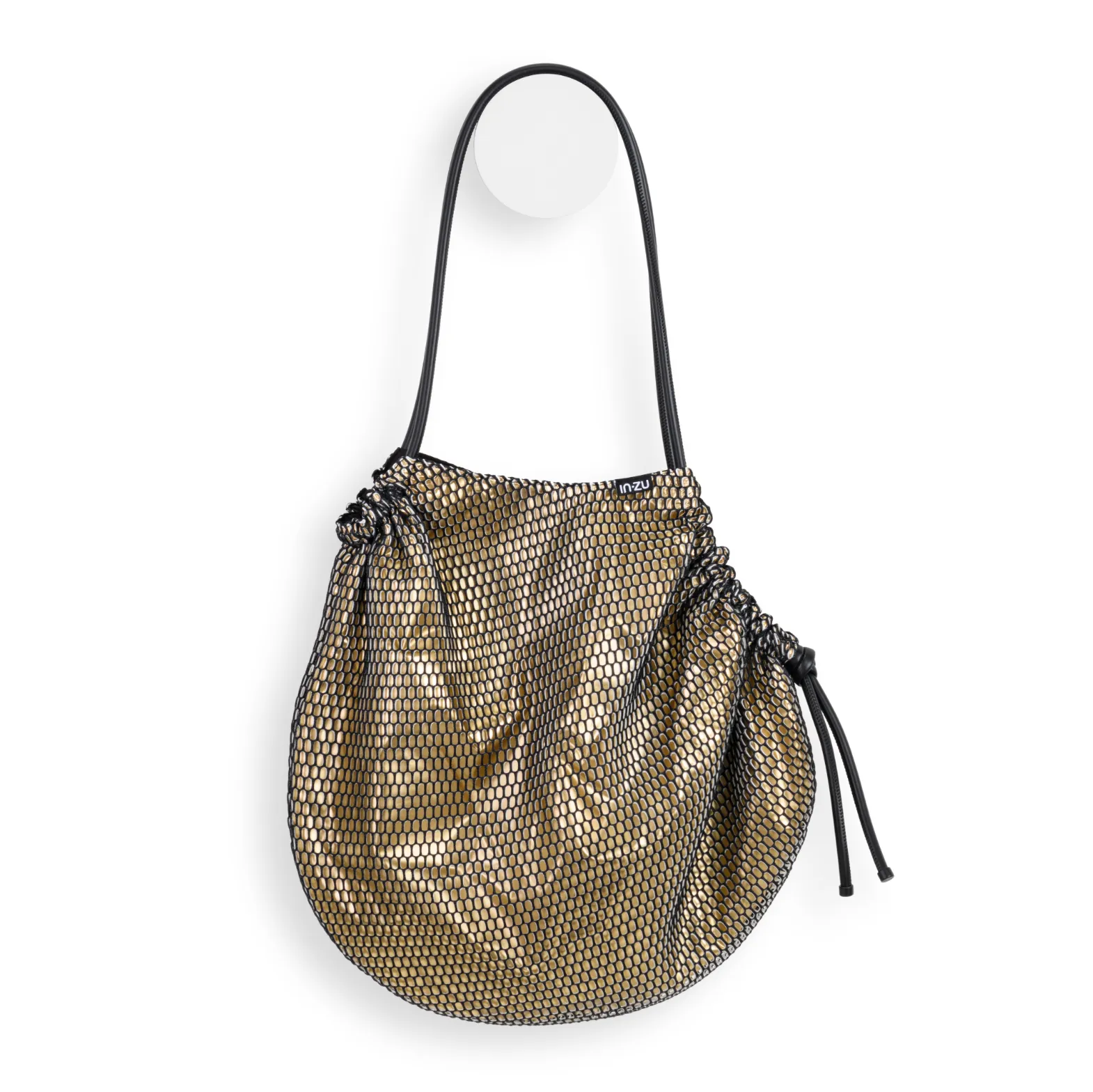 COCCO Neo Tote in Black and Pale Gold Hive