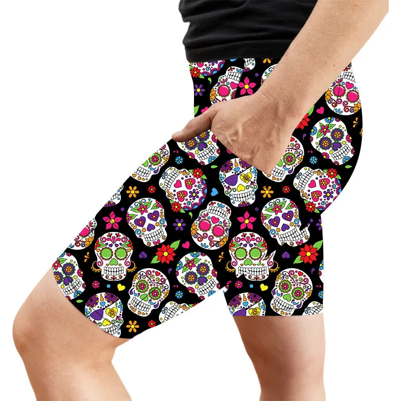 Colour Skulls Deluxe Pocket Shorts