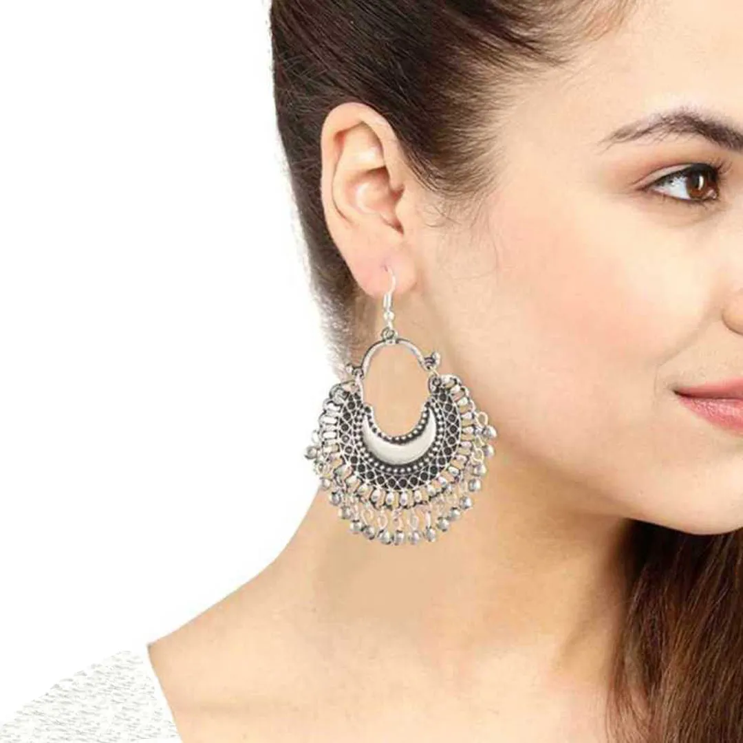 Combo of 2 Oxidised Silver Jewelry Set
