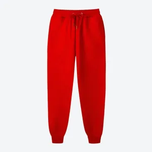 Comfortable Elastic Waist Jogger Pants