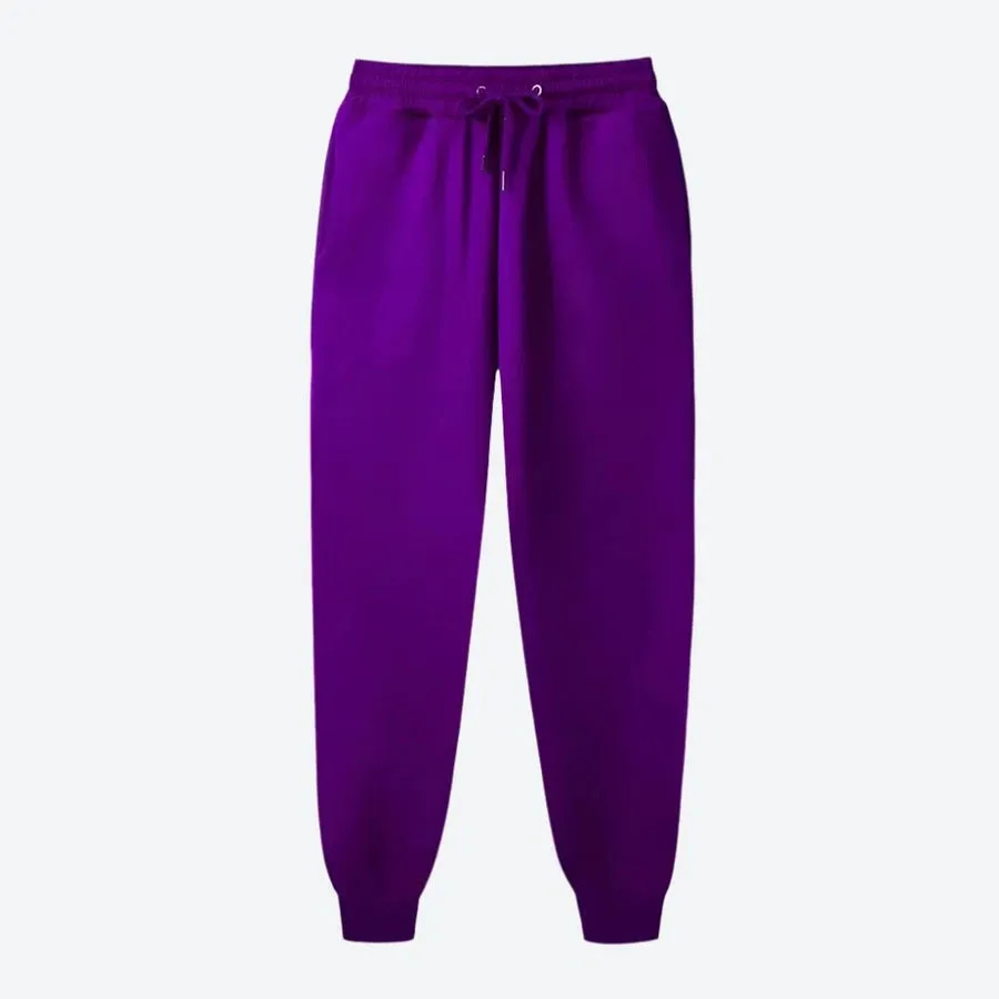 Comfortable Elastic Waist Jogger Pants