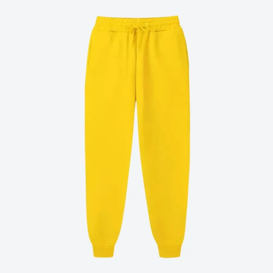Comfortable Elastic Waist Jogger Pants